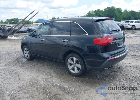 2011 Acura Mdx из США, поврежденный, VIN 2HNYD2H29BH543915